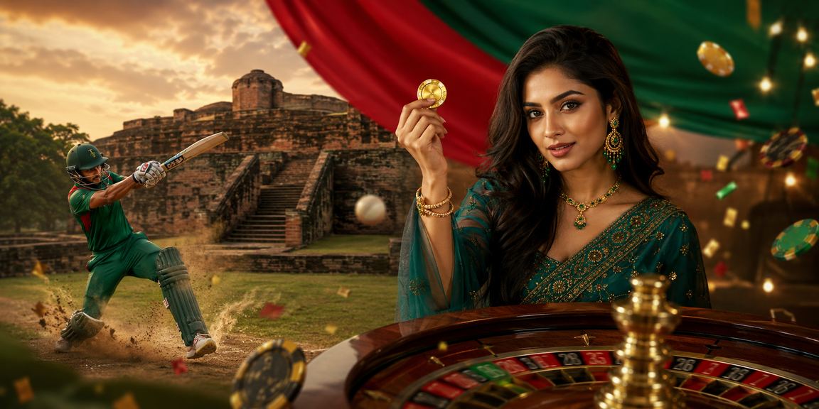 বগুড়ায় লাল সবুজ থিমে ক্রিকেট বেটিং অভিজ্ঞতা