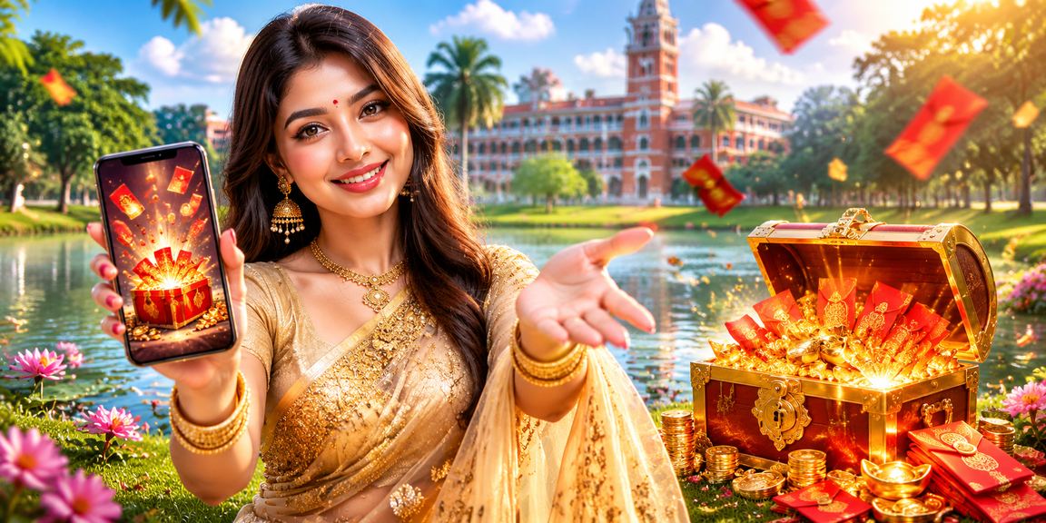 ময়মনসিংহে রেড এনভেলপ বোনাস ও শাড়ি থিমের প্রমোশন